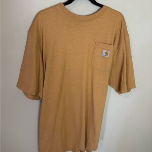 Carhartt XL Tall Brown Pocket Tee